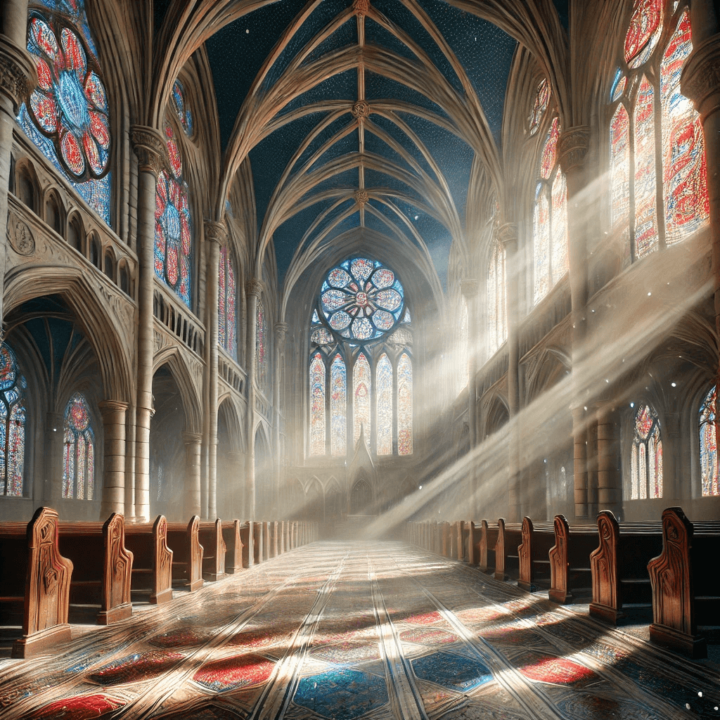 Presbyterian church sanctuary interior